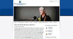 Desktop Screenshot of businessmatters.net